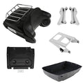 King Trunk Pad LED Light Rack Speakers Mount Plate Fit For Harley Touring '14-26