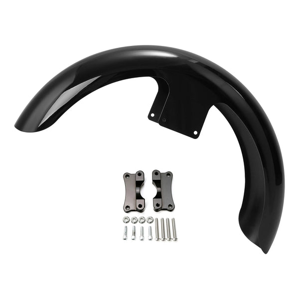 21" Wheel Front Fender & Spacer Riser Mount Fit For Harley Touring Baggers 14-23