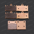 Metal Sintering Front Rear Brake Pads Fit For Kawasaki Ninja ZX7R 1989-1994 1995