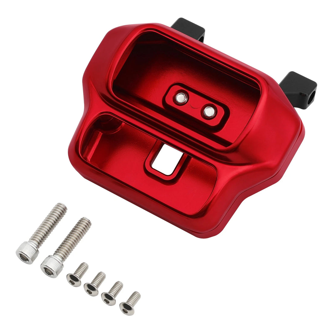Red Handlebar Riser Gauge Mount Fit For Harley Softail Street Bob Fxbb 2018-2025