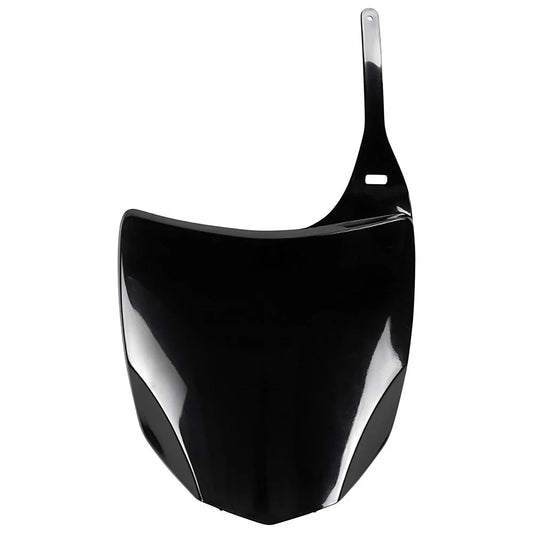 UFO Front Number Plate Black For Kawasaki KX450F 2009-2012