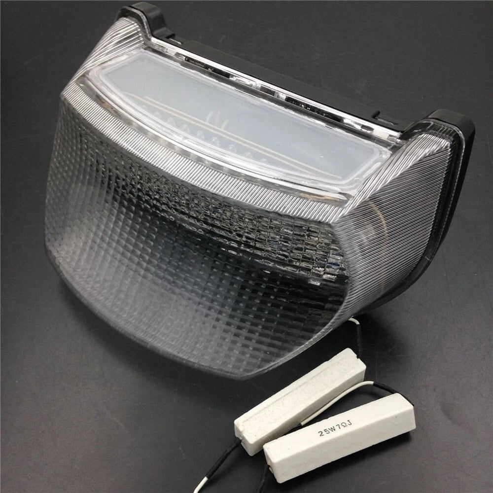 Fits kawasaki Ninja ZX7R ZX7RR 1996-2003 GPz1100 1995-1997 Tail Light LED Clear