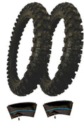 Two Sdg SSR High Performance Tires And Tube 70/100-19 Motorcycle Motorbike