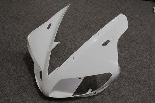 Front Headlight Fairings for Yamaha Yzf R1 2002-2003 Unpainted Upper Nose Cowl