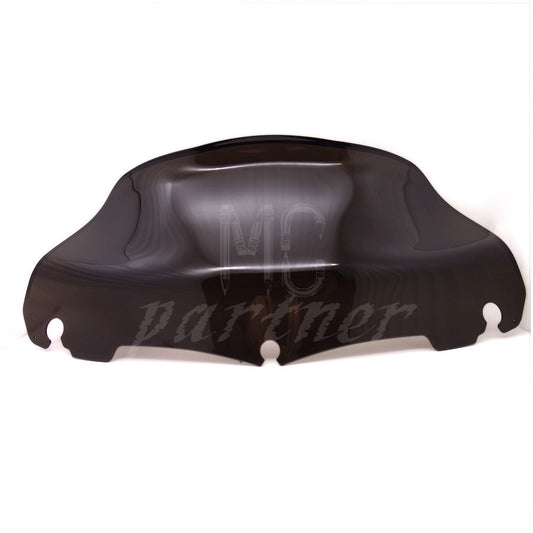 9" Smoke Wave Windshield Windscreen For Harley Electra Street Glide 2014-2016