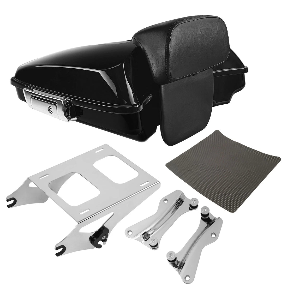Razor Trunk w/ Pad Mount Docking Kit Fit For Harley Touring Street Glide 2014-Up