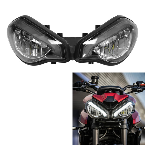 LED Headlight Assembly Fit For Triumph Street Triple 765R/RS 23-24 1200RS 21-24