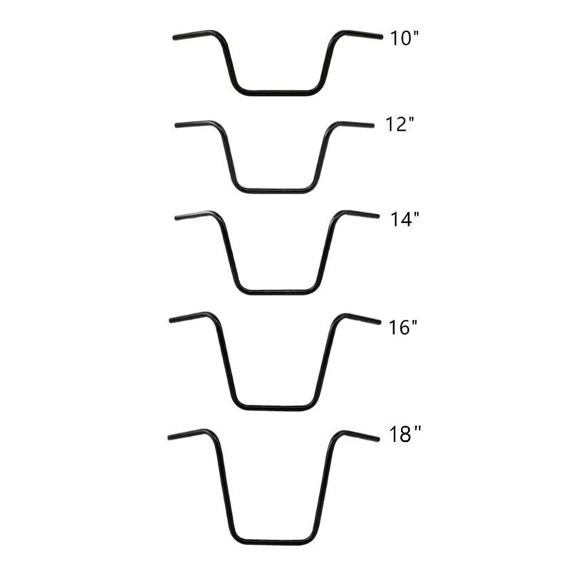 10/12/14/16/18" Rise Ape Hanger 1" Handlebar Fit For Harley Softail Flst Fxst