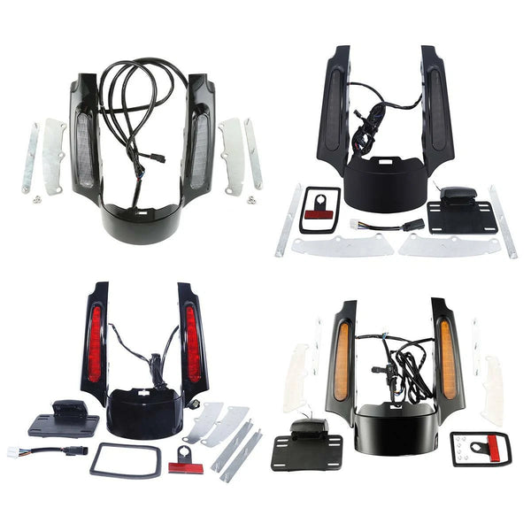Rear Fender Fascia LED Light Fit For Harley Touring Road Electra Glide 2009-2013