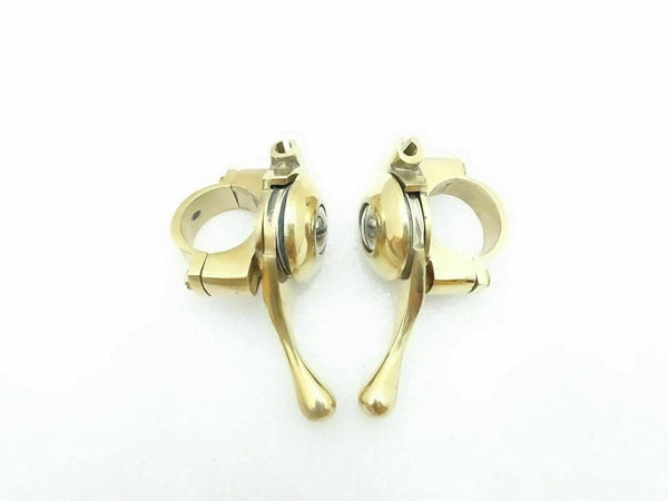 Universal Motorcycle Brass Choke Lever Left And Right Side 1" Handlebar