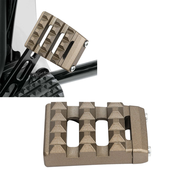 Bronze Brake Pedal Pad Fits For Harley Softail Sport Glide Breakout 2018-2025