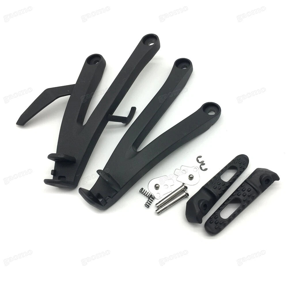 New Honda CBR600RR F5 Black Rear Passenger Foot Pegs Bracket Fit For 2007-2023