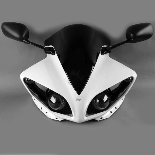 ABS Upper Fairing Cowl Combo Fit For Yamaha Yzf R1 YZFR1 YZF-R1 2009-2011 10