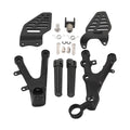Driver Rider Footpegs Peg Footrest Bracket Fit For Yamaha Yzf R6 2006-2016 Black