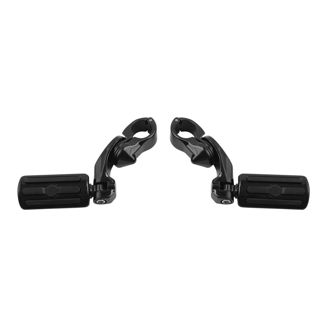 Black 1.25" 1 1/4" Highway Foot Peg For Harley Touring Road Electra Street Glide