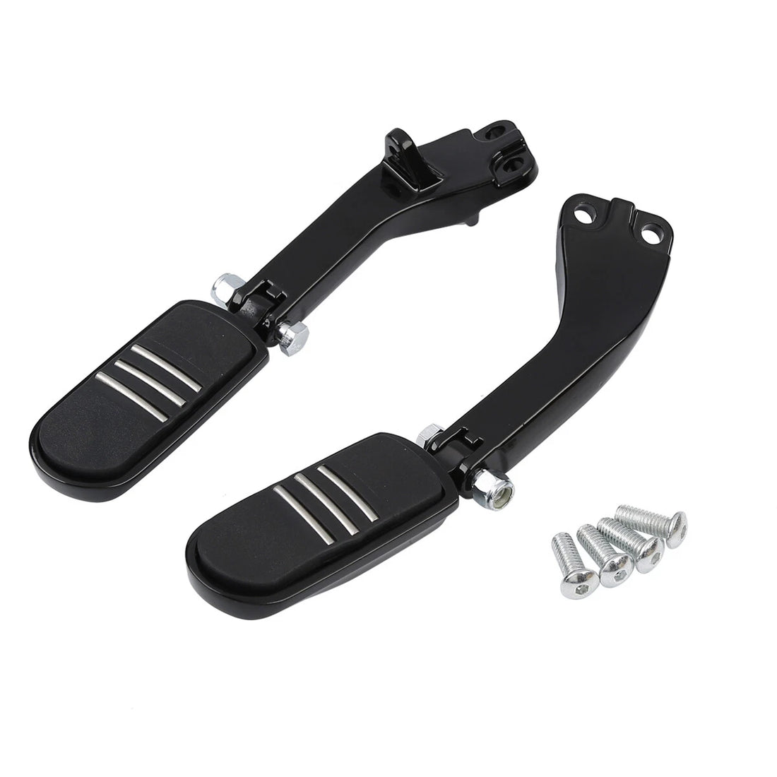 Pegstreamliner Rear Passenger Foot Peg Support Mount For Harley Dyna 08-17 Black