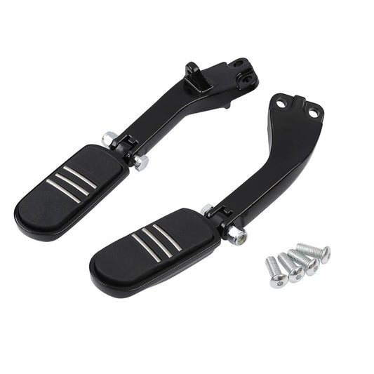 Pegstreamliner Rear Passenger Foot Peg Support Mount For Harley Dyna 08-17 Black
