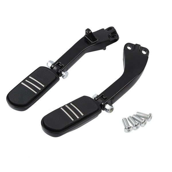 Pegstreamliner Rear Passenger Foot Peg Support Mount For Harley Dyna 08-17 Black