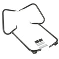 Black Saddlebag Bracket Guard W/ Support Bar For Harley Touring Flht Flhr 97-08