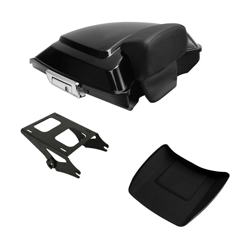 Razor Trunk Backrest Two-Up Mounting Rack Fit For Harley Road King Glide 2014-26