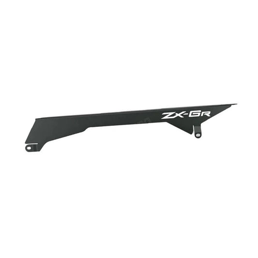 Aluminum Chain Guards Cover Black Fit For Kawasaki Ninja ZX6R ZX636 2019-2025 24