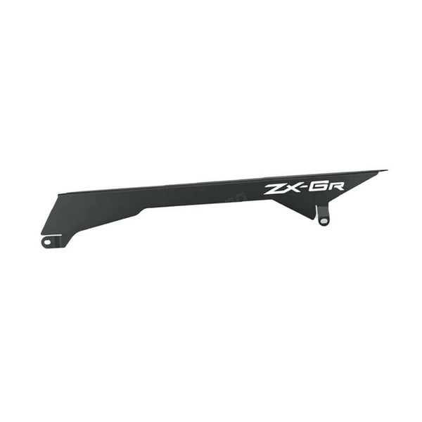 Aluminum Chain Guards Cover Black Fit For Kawasaki Ninja ZX6R ZX636 2019-2025 24