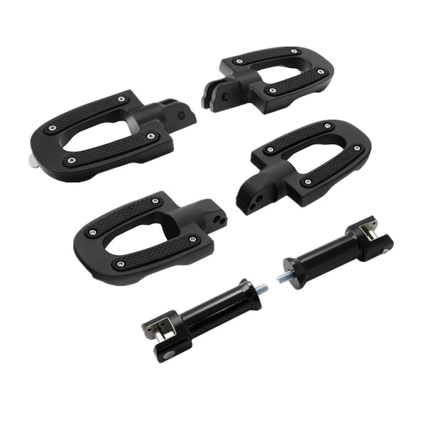 Driver Passenger Footpegs W/ Bracket Fit For Harley Low Rider Fat Bob 2018-2025