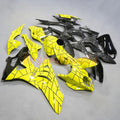 High Vis Yellow & Forged Carbon Fiber Split Fairing Kit For BMW S1000RR 2009-14