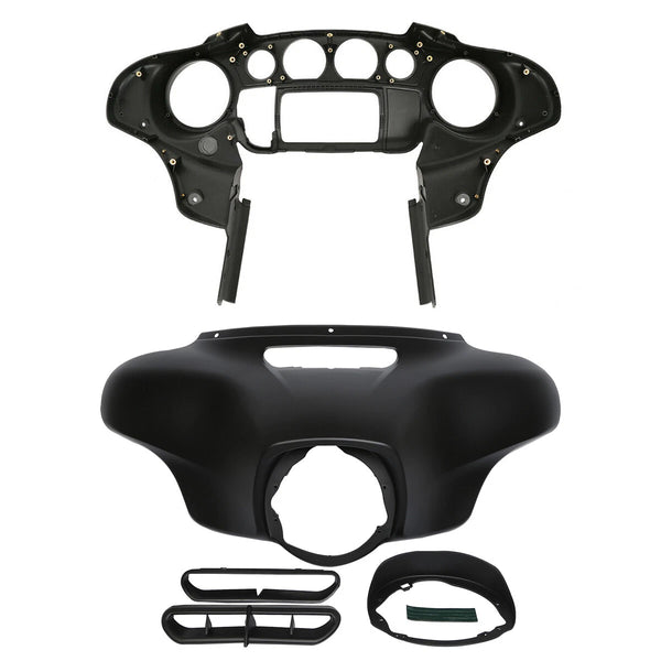 Matte Black Inner & Outer Batwing Fairings Fit For Harley Street Glide 2014-2024