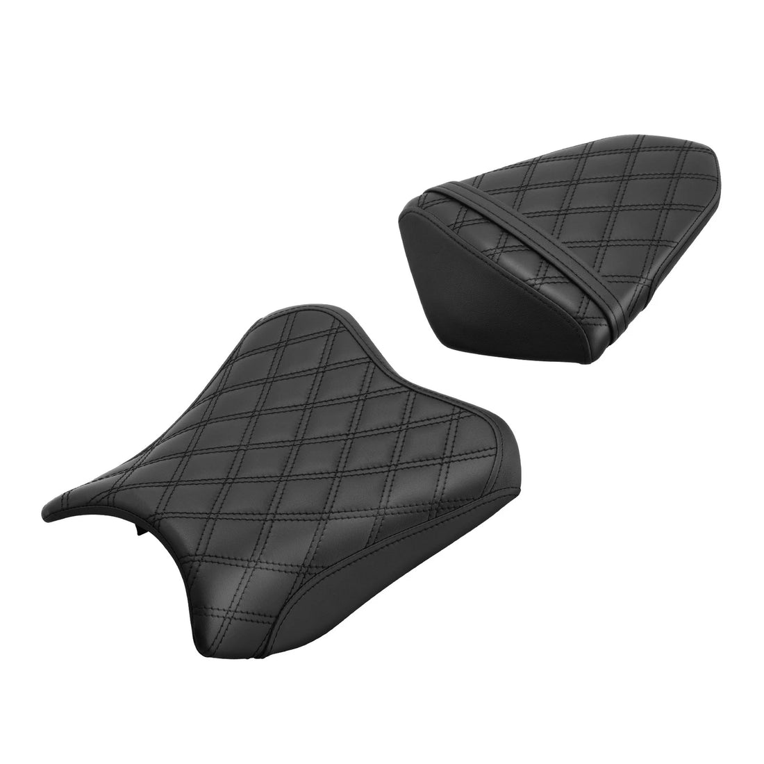 Black Rider Driver & Passenger Seats Fit For Kawasaki Ninja 300 EX300 2013-2017
