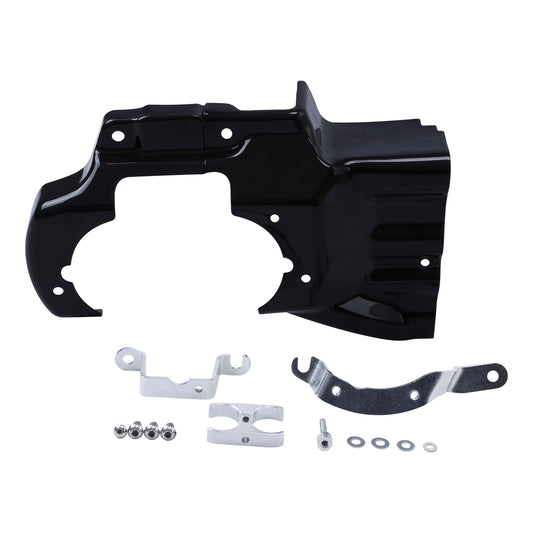 Engine Transmission Interface Cover Fits For Harley Softail Deluxe Flstn 07-2017