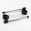46MM High Clip Ons On Handlebar For Kawasaki Ninja ZX6R 1998-2002 Hsb
