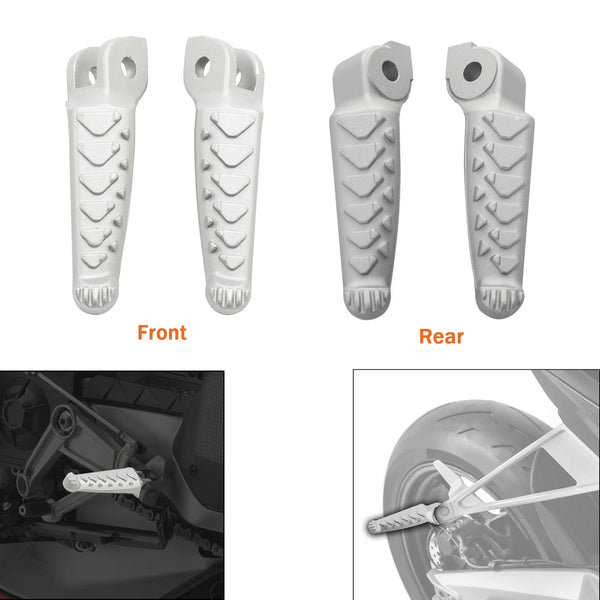 Front Rear Footpegs Fit For Aprilia RS660 Tuono 660 2021-2025