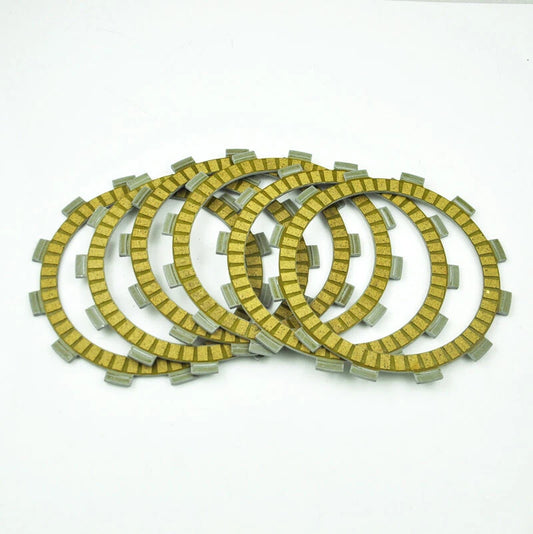 for Suzuki DR400 DR400S GN400E PE400 RM400 SP400 GN400X 6 Pcs Clutch Plate Kit