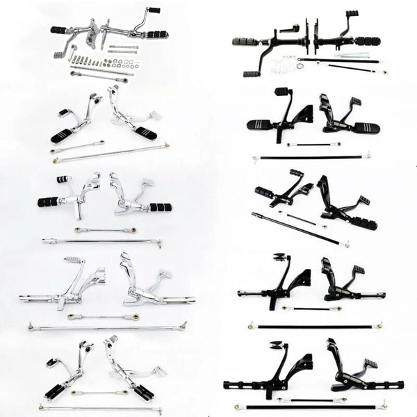 Forward Control Pegs Linkages For Harley Sportster XL 883 1200 91-03/04-13/14-22