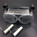LED Tail Light Clear Fits kawasaki Ninja ZX6R 1998-2002 ZX9R 1998-03 ZR7S ZZR600