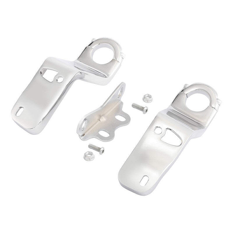 Chrome Headlight Fairing Mount Bracket Fit For Harley Low Rider ST Fxlrst 22-25