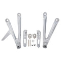 Rear Passenger Foot Pegs Brackets Fit For Honda CBR600RR 05-06