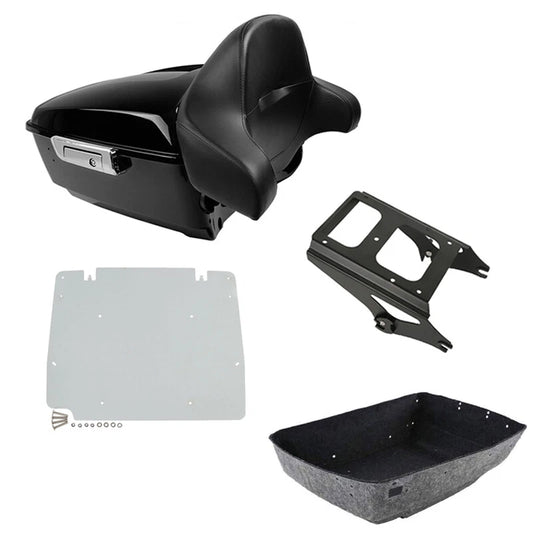 King Trunk Backrest Mount Plate Fit For Harley Touring models 2009-2013