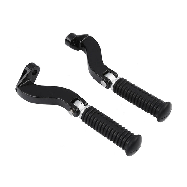 Black Footpeg Pegs Mounting Bracket Fit For Harley Touring Electra Glide 93-2025