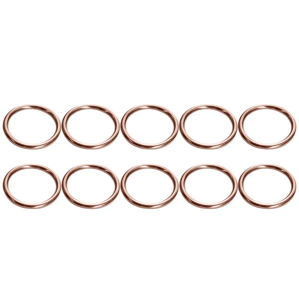 10PCS Exhaust Pipe Gasket For Honda VFR750R VFR800 03-15 VFR800Fi 98-01 GL1500