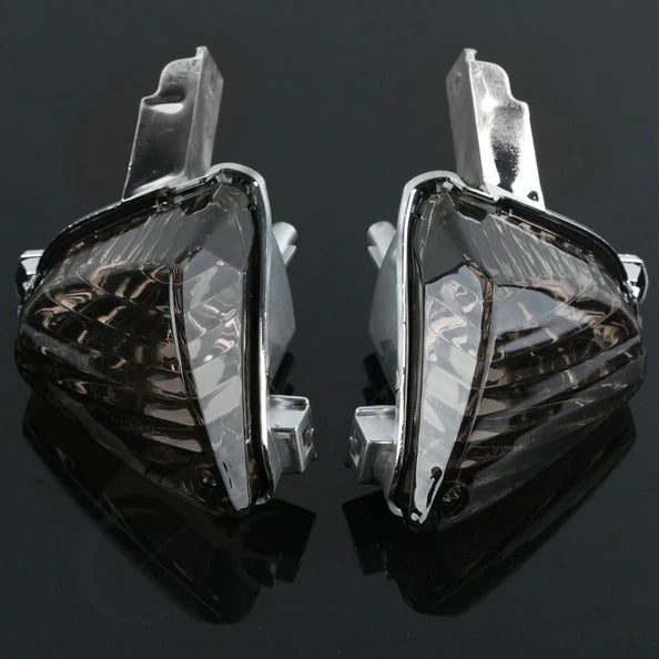 ABS Smoked Indicator Rear Turn Signal lens For Suzuki Gsxr 600 750 2008-2010