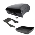 Chopped Trunk Mount Rack Fit For Harley Touring Road King 1997-2008 Black