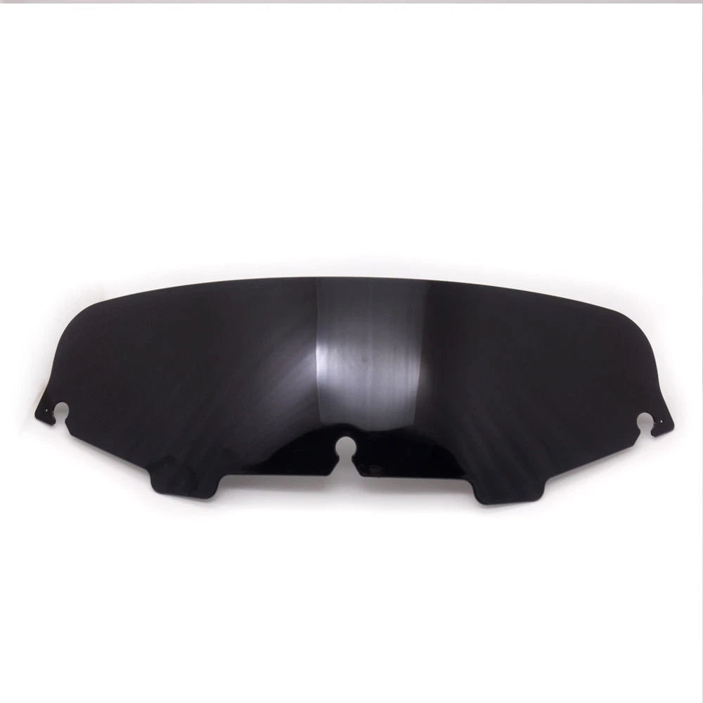 Black 5" Wave Windshield Windscreen For Harley Touring Flht Flhtc Flhx 1996-2013