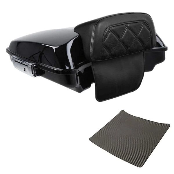 Razor Trunk Backrest Pad Fits For Harley Touring Road King Glide Fltrx 2014-2026