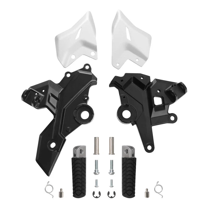 Driver Footrests Footpegs Bracket Fit For Kawasaki Ninja 650 Z650 Z650RS 2017-25