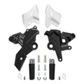 Driver Footrests Footpegs Bracket Fit For Kawasaki Ninja 650 Z650 Z650RS 2017-25