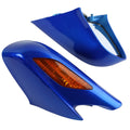 Blue Rear View Mirrors Turn Signals Fit For Honda ST1300 2002-2011 2003 2004 05