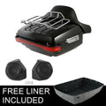 King Trunk Backrest Rack Speakers Light Fits For Harley Touring Road Glide 14-26