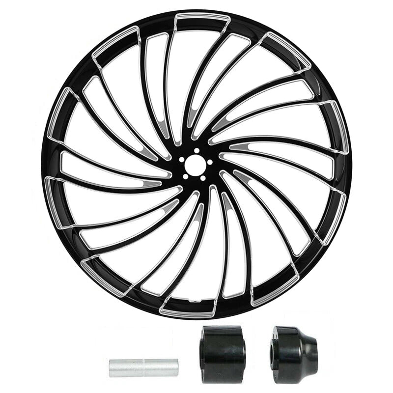 30" Front Wheel Rim Single Disc Hub Fit For Harley Touring Street Glide 1997-21